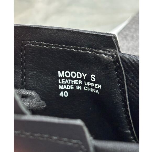 Ash Women's Size 40M Moody Leather Combat Boots Black - Picture 10 of 12